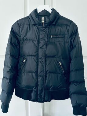 Women’s Express Black Puffer Jacket Size M